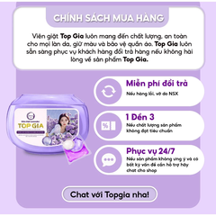 Viên giặt hương lavender