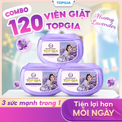 Viên giặt hương lavender