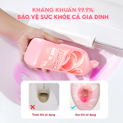 Nước tẩy bồn cầu nho đào TOPGIA