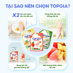 Nước rửa chén TopGia dạng túi