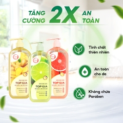 Nước rửa chén bát TopGia