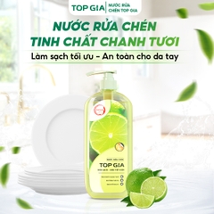 Nước rửa chén bát TopGia