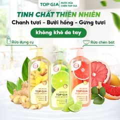 Nước rửa chén bát TopGia