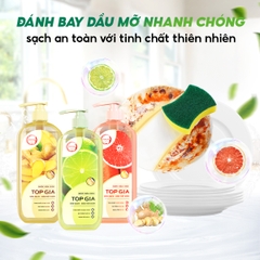 Nước rửa chén bát TopGia