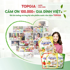 Nước rửa chén TopGia dạng túi
