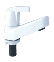 Vòi lavabo Watertec Quatro màu trắng WT0003 – Nhựa ABS cao cấp Malaysia