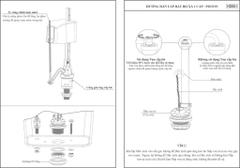 Bộ Xả Piston Một Cấp Hùng Anh VS0103 – Cấp Nhanh, Êm, Siêu Bền