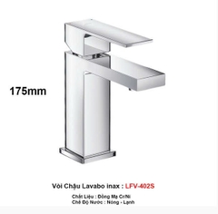Vòi Lavabo Nóng Lạnh INAX LFV-402S Chính Hãng – Thiết Kế Sang Trọng, Bền Đẹp Theo Công Nghệ Nhật Bản
