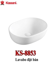 Lavabo đặt bàn - sứ siêu mỏng Kassani KS-8853