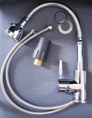 Vòi Rửa Chén Nóng Lạnh Wufeng WF-572 Cao Cấp – Đồng Mạ 6 Lớp Bền Bỉ