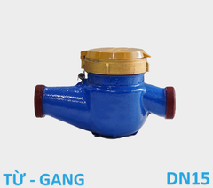 Đồng Hồ Nước Từ Ningbo DN15 Thân Gang, Nối Ren – Chính Hãng, Giá Tốt