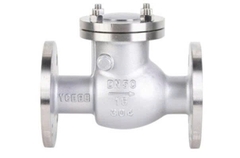 Van 1 Chiều Lá Lật Mặt Bích Inox PN16