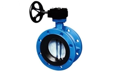 Van Bướm Tay Quay Mặt Bích PN16 YDK Hàn Quốc | DN50 – DN350