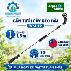 Cần Tưới Cây Aqua Mate W2160 Kéo Dài 1,5m – 10 Chế Độ Phun