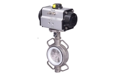 Van Bướm Khí Nén Inox | Điều Khiển Tự Động, Độ Bền Cao