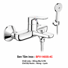 🚿 Sen Tắm Nóng Lạnh INAX BFV-1403S-4C Chính Hãng – Thiết Kế Sang Trọng, Bền Đẹp Theo Công Nghệ Nhật Bản