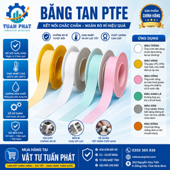 Băng Tan PTFE – Giải Pháp Làm Kín Ren Hiệu Quả Cho Mọi Hệ Thống Đường Ống