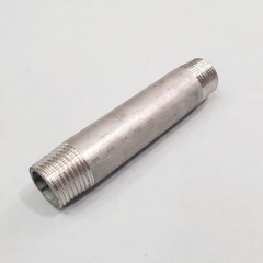 ỐNG 1 TẤC INOX 304 HAI ĐẦU REN NGOÀI