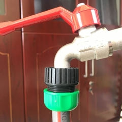 Cút Nối Nhanh Ống Mềm Làm Vườn AQUAMATE W-3400C – Kết Nối Nhanh, Chống Xì Nước