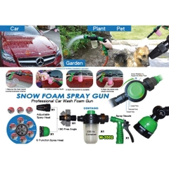 Súng phun tưới nước 7 kiểu có bầu chứa - GYW3502