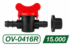 GYOV0416R Van Khởi Thủy Cục Cao Su Nối Ống PE 16mm 🌱💧