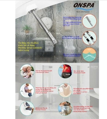BỘ XỊT VỆ SINH THÔNG MINH KHÔNG ĐIỆN ONSPA 106VS03 – TIỆN LỢI, BỀN BỈ, DỄ LẮP ĐẶT
