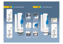 Cụm Xả Paradise Liền Khối FV05 – Xả Mạnh, Tiết Kiệm Nước, Độ Bền Cao