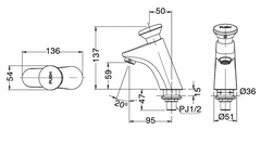 🚰 Vòi Lavabo Lạnh Ngắt Nước Tự Động INAX LFV-P02B – Giải Pháp Tiết Kiệm Nước Cho Công Trình Công Cộng