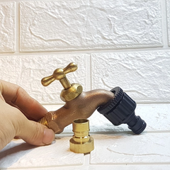 Khớp Nối Nhanh Dương Ren Trong Sơ Mi Có Gờ 27-21mm Mã GYW-3084B