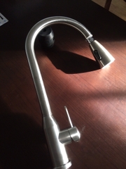 Vòi Rửa Chén Nóng Lạnh Dây Rút Wufeng WF-S950 Inox 304 Cao Cấp