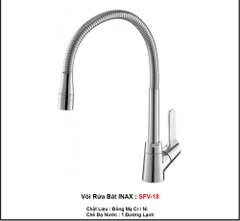 Vòi Rửa Bát Lạnh INAX SFV-18 Chính Hãng – Thiết Kế Hiện Đại, Bền Đẹp Theo Thời Gian