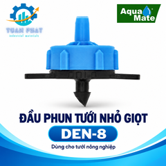 DEN-8 Đầu Tưới Nhỏ Giọt Aquamate – Phụ Kiện Tưới Nông Nghiệp Nhập Khẩu Đài Loan