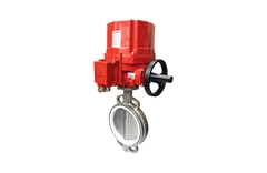 Van Bướm Inox Điều Khiển Điện | DN25 – DN300 | Đóng Mở Tự Động Chính Xác