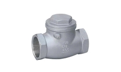 VAN 1 CHIỀU LÁ LẬT REN INOX 304