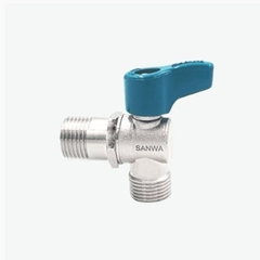 Van Bi Góc 2 Răng Ngoài SANWA Thái Lan ABV15MM Phi 21 – Bền Bỉ, Chống Rò Rỉ, Đóng Mở Êm Ái