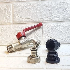 Khớp Nối Nhanh Dương Ren Trong Sơ Mi Có Gờ 27-21mm Mã GYW-3084B