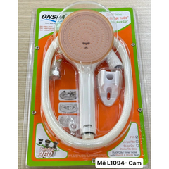 🚿 Bộ Sen Tắm Onspa L1094 Màu Cam – Dây 1m5, Áp Lực Mạnh