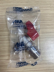 Van Bi Góc 2 Răng Ngoài SANWA Thái Lan ABV15MM Phi 21 – Bền Bỉ, Chống Rò Rỉ, Đóng Mở Êm Ái