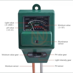 Máy đo đất 3 trong 1 (pH – độ ẩm – ánh sáng) Aquamate GYSM-311