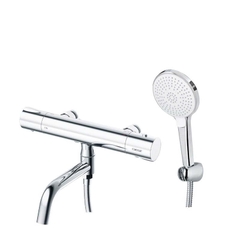Vòi Sen Nhiệt Tự Động Caesar TS620 Tay Sen 3 Chế Độ Có Xả Bồn