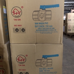 Van nhựa Taida không ren thân đúc tay xanh 21mm-60mm - chính hãng có hóa đơn