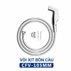 Vòi Xịt Vệ Sinh INAX CFV-105MM Chính Hãng – Bền Bỉ, Tiện Lợi Cho Mọi Nhà Tắm
