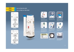 Cụm Xả Big Low Liền Khối FV26 – Xả Siêu Mạnh 4,3 Lít/Giây, Tiết Kiệm Nước Hiệu Quả