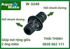 GYW3240 – Nối Nhanh 2 Đầu Dương Tiêu Chuẩn | Kết Nối Ống Nhanh Gọn, Tiện Lợi