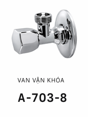 Van Khóa Chữ F INAX A-703-8 Chính Hãng – Bền Đẹp, Khóa Nước Hiệu Quả