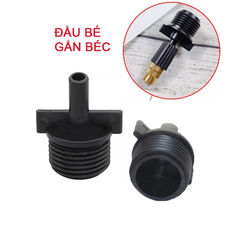 GYTD-912B Cút Nối Ren Ngoài 21 Nối Cắm Trơn 6mm