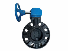 Van Bướm Tay Quay UPVC Mặt Bích DN50–DN500 Mã VF5| Vanfit Chính Hãng