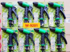 Vòi xịt tưới cây tăng áp W-9201 AQUAMATE Đài Loan – Điều chỉnh đa tia, bền bỉ, dễ sử dụng