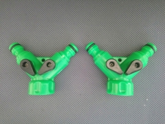 Bộ Chia Nước Chữ Y AquaMate W-3270 – Van Khóa Đôi