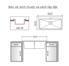 Chậu Rửa Chén Kassani KD240 Inox 304 Cao Cấp